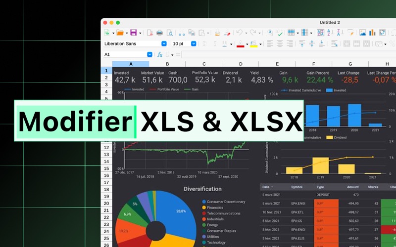 Screenshot #1 pour XLSX Editor