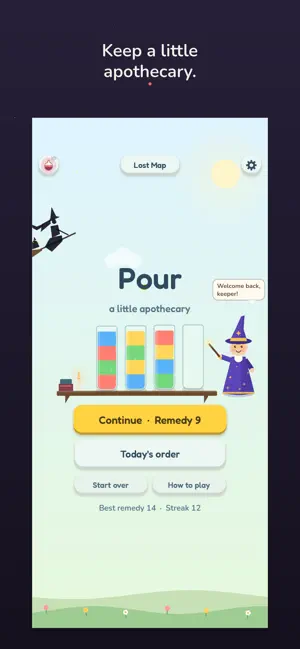 Pour — a daily zen puzzle screenshot 1