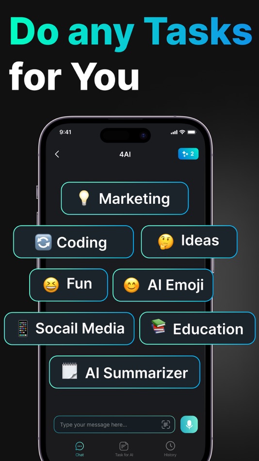 #2. Chat & Ask AI Assistant: GemAI (iOS) 由: PresB