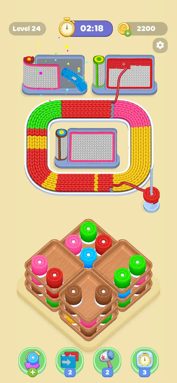 #5. Thread Stack 3D (iOS) بواسطة: Luc Vu