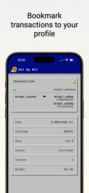 Bitbybit: mempool explorer screenshot 3