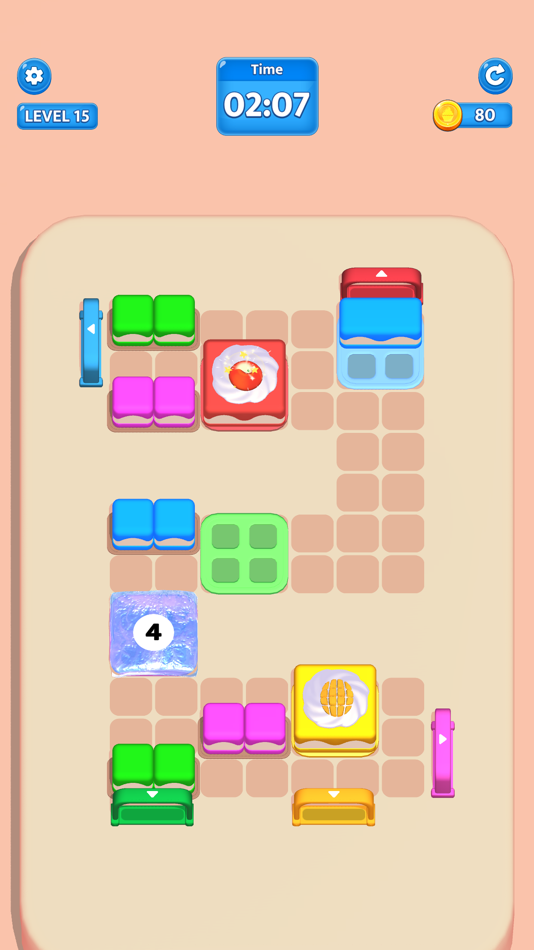 #4. Cake Chaos (iOS) 由: RedLine Games