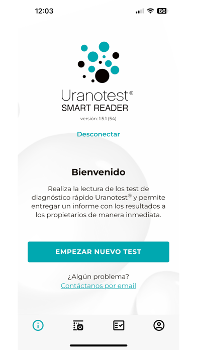 Uranotest Smart Reader Screenshot
