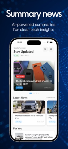 TechNow: AI-Powered Smart News screenshot