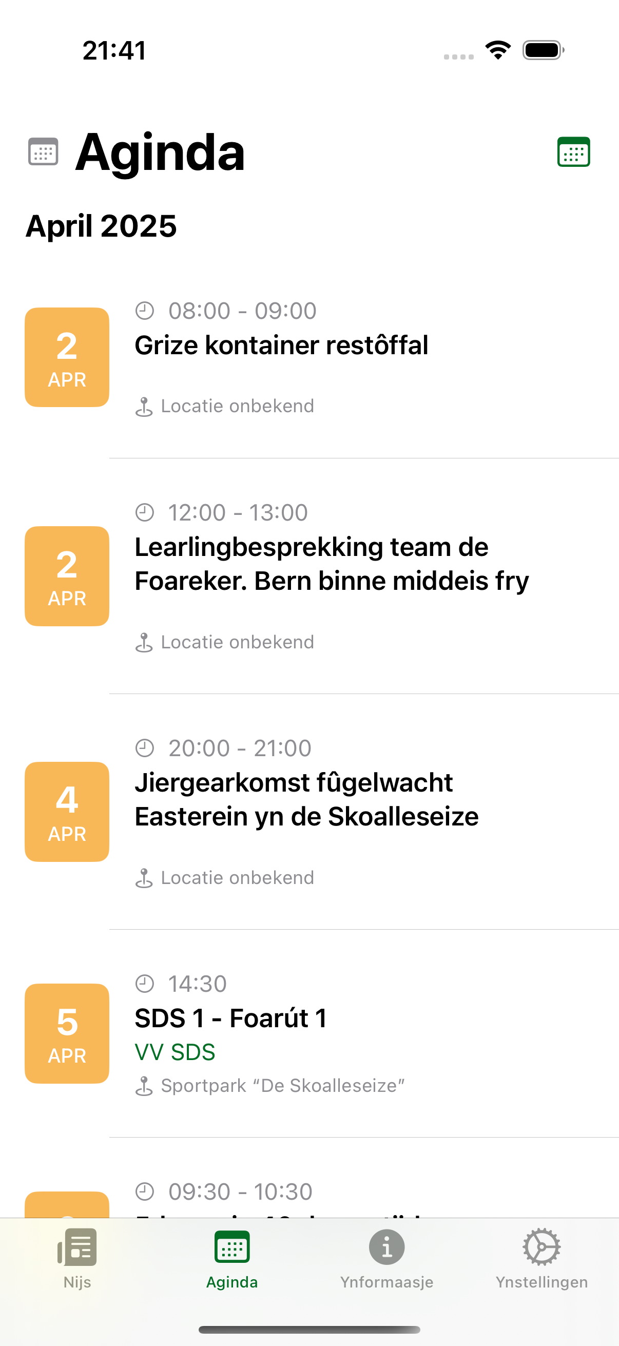 Dorpsapp Easterein screenshot 3