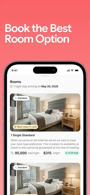 Roompoints: Hotel Award Deals screenshot 2