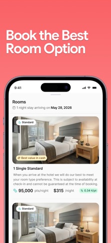 Roompoints: Hotel Award Deals screenshot