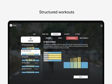 CycleQuest - Indoor Cycling iPad screenshot