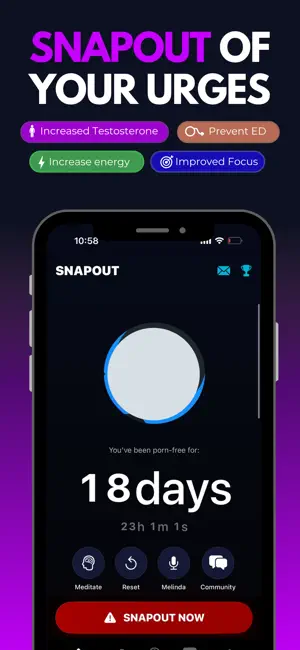 SNAPOUT: QUIT LUST screenshot 1