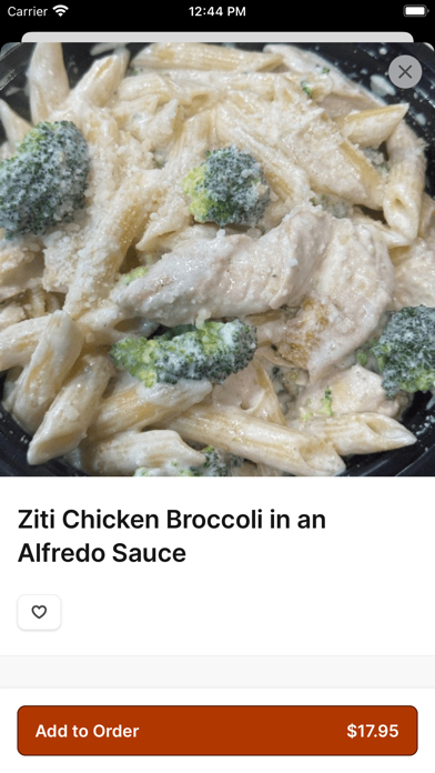 Buccieri's Pizzeria iPhone screenshot 3 - Food & Drink app