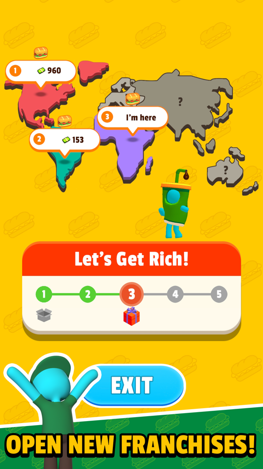 #5. Sandwich Way! : Idle Tycoon (iOS) 由: cookapps