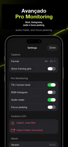 FilmLook - Câmera AI iPhone screenshot 4