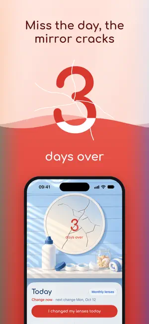 Lenzy: Contact Lens Tracker screenshot 2