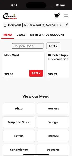 Crawford’s Pizza & Pub screenshot 2