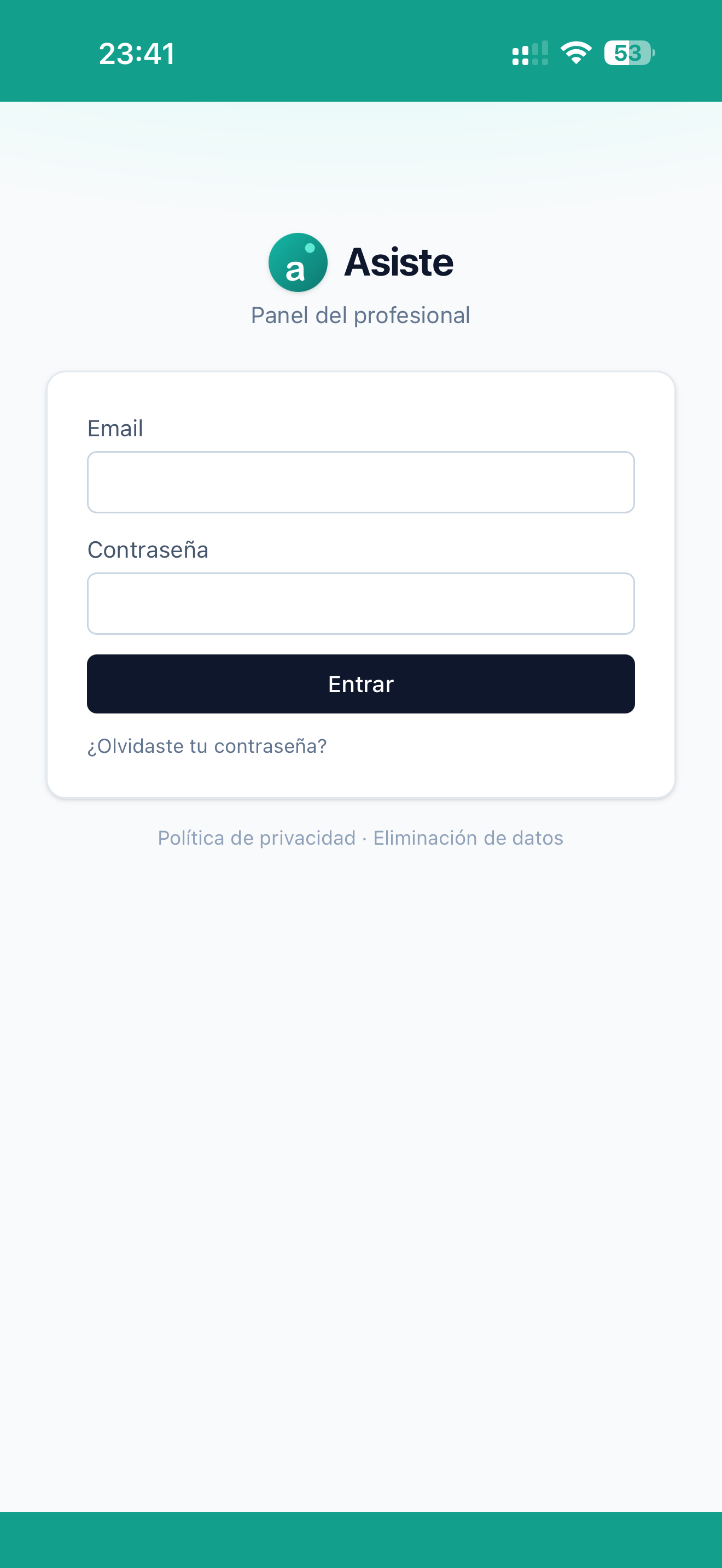 Asiste App screenshot 4