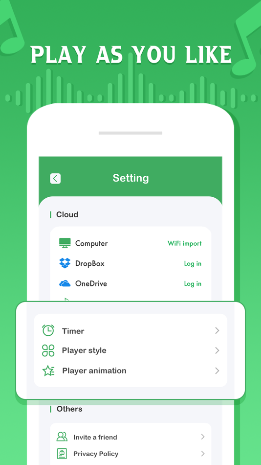 #5. MusicSync:cloud & offline play (iOS) Podle: 展 贺