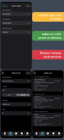 Network Analyzer Pro: IP Tools iPhone screenshot