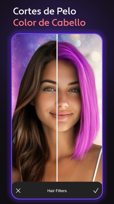 Cosmo: Pelo IA, Editor Cabello screenshot 2