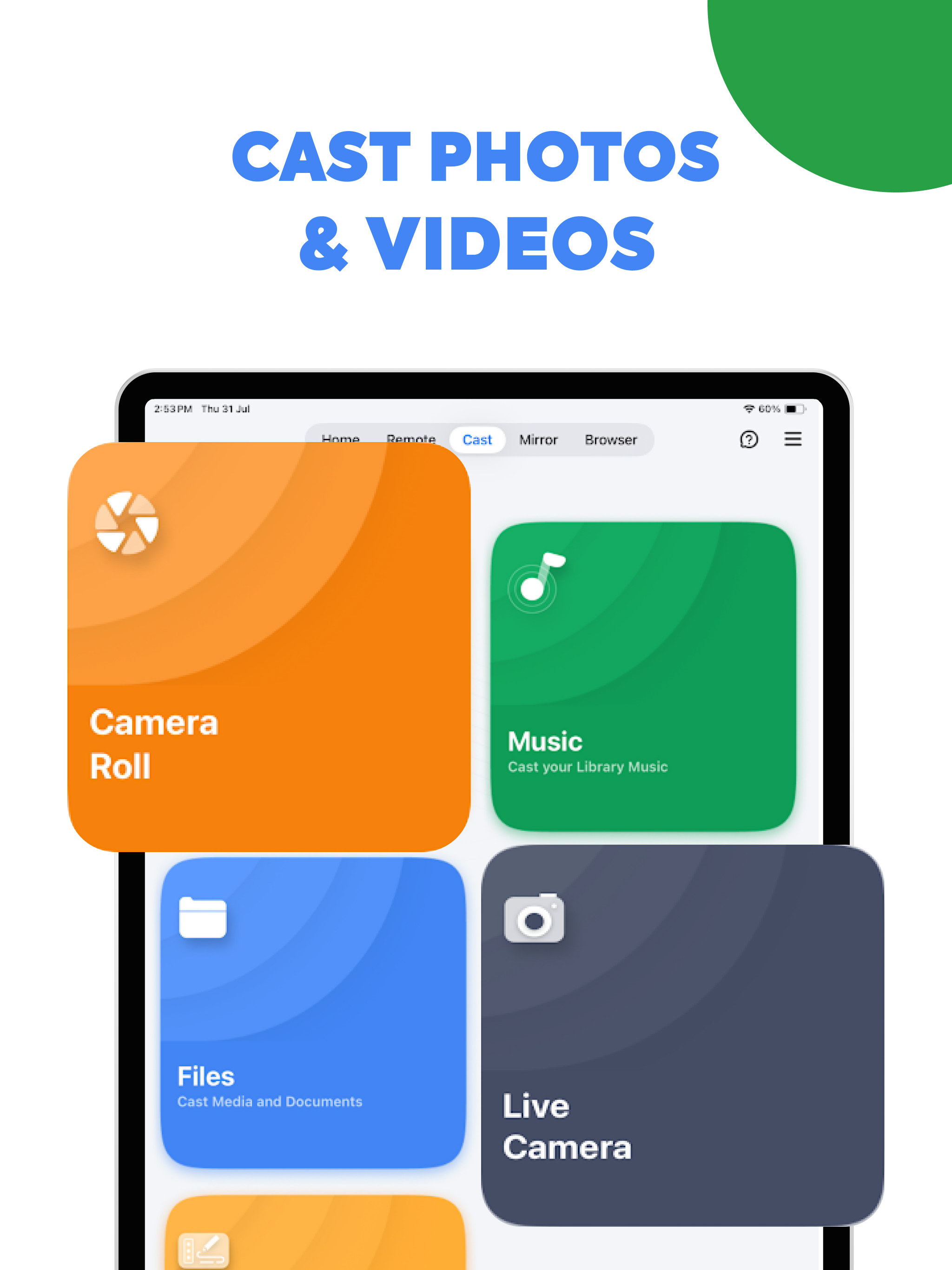Cast for Chromecast