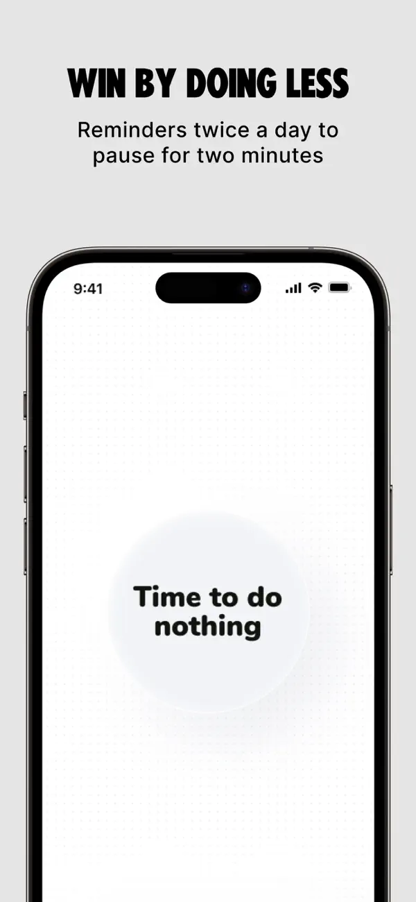 Screenshot #1 pour Just Do Nothing.