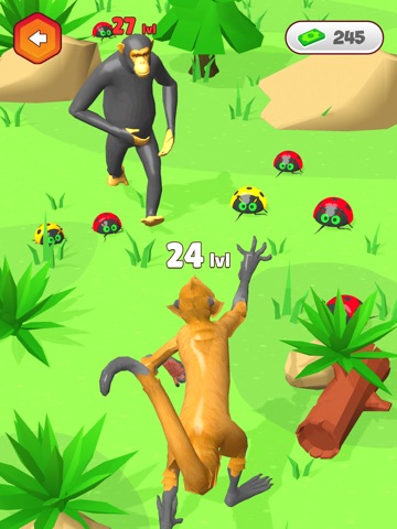 Human Evolution Runner Game iPad screenshot