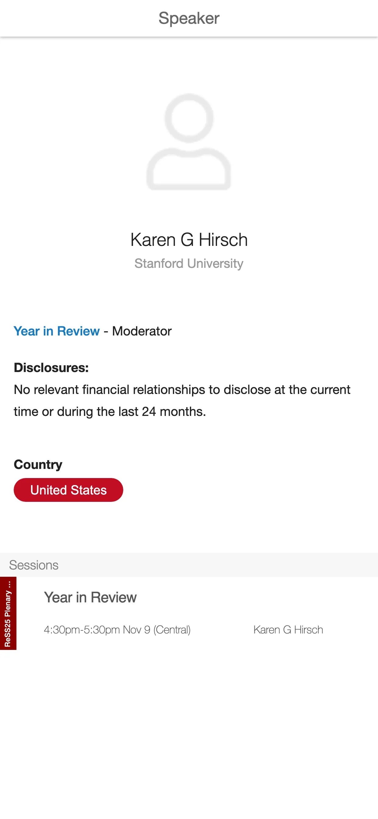 AHA Conferences screenshot 3