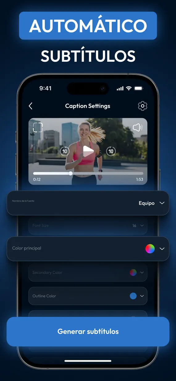 AI Video Caption Creator screenshot 1