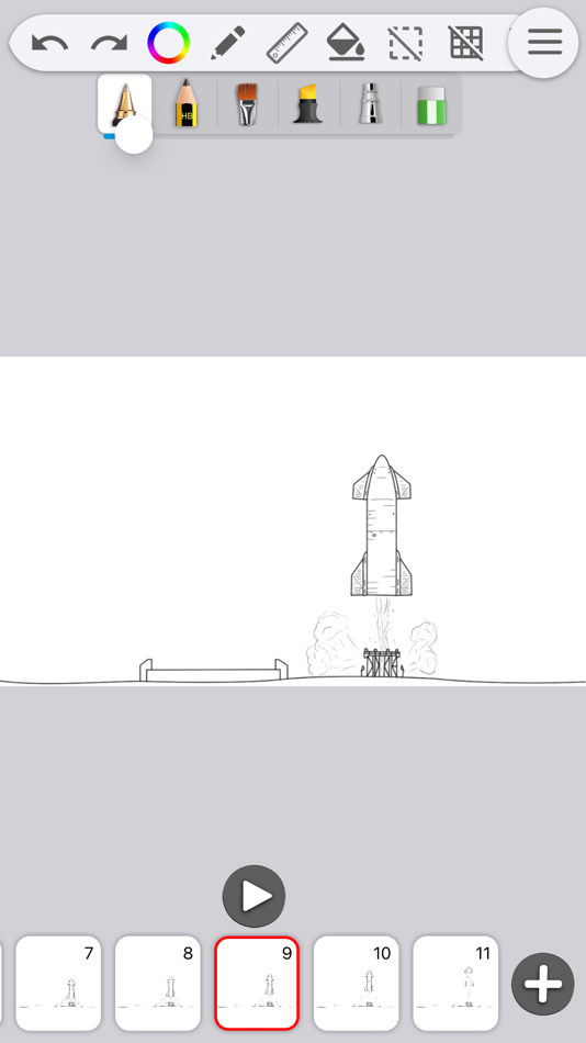 #2. Animation Studio – FlipBook (iOS) 由: ben massoud hamza