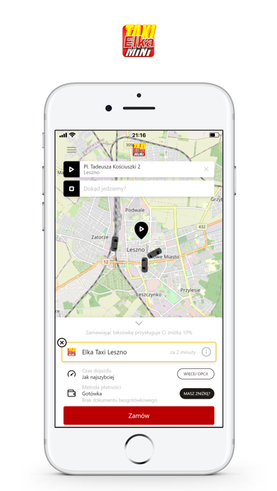 Screenshot #2 pour Elka Taxi Leszno