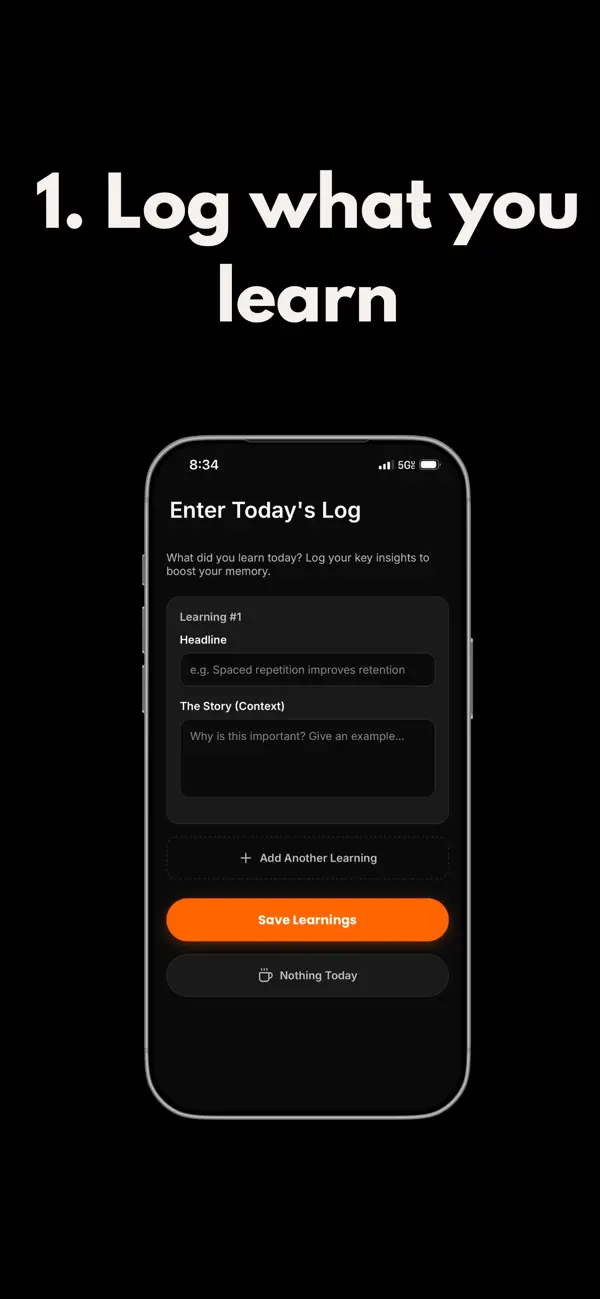 #2. MemoryLoop (iOS) Av: Jacob Brand