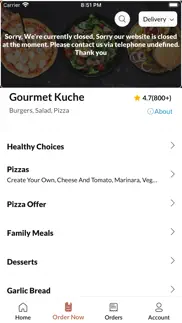gourmet kuche iphone screenshot 2