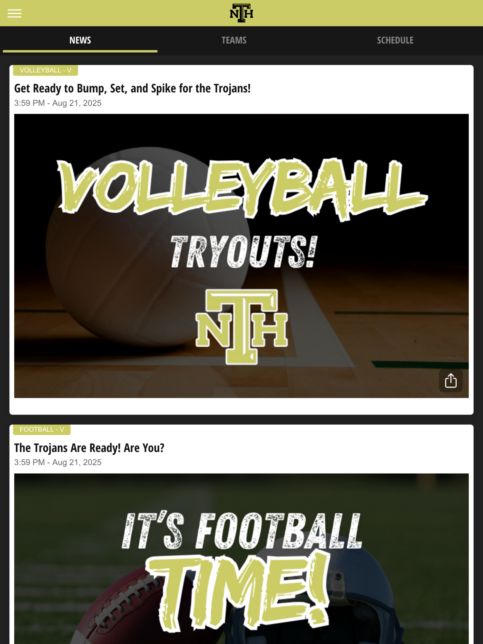 New Hope Athletics screenshot 9