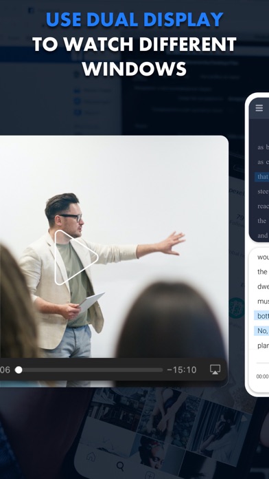 Multitasking Split Screen Screenshot