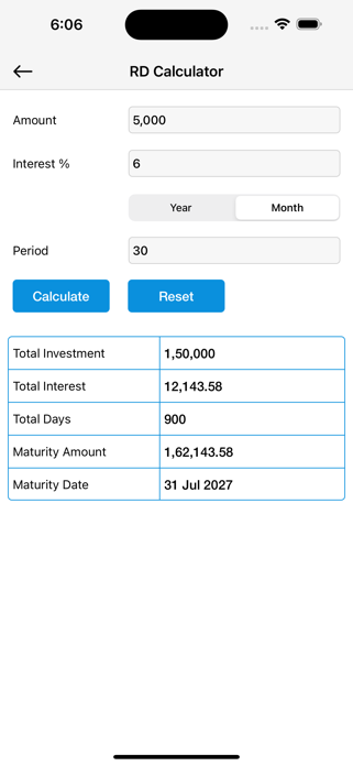 Interest Calculator: Finance Screenshot 4 of 8
