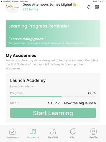 App screenshot