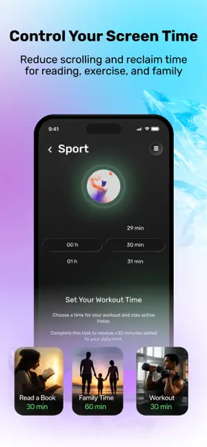 Wall - Screen Time Control App screenshot 2