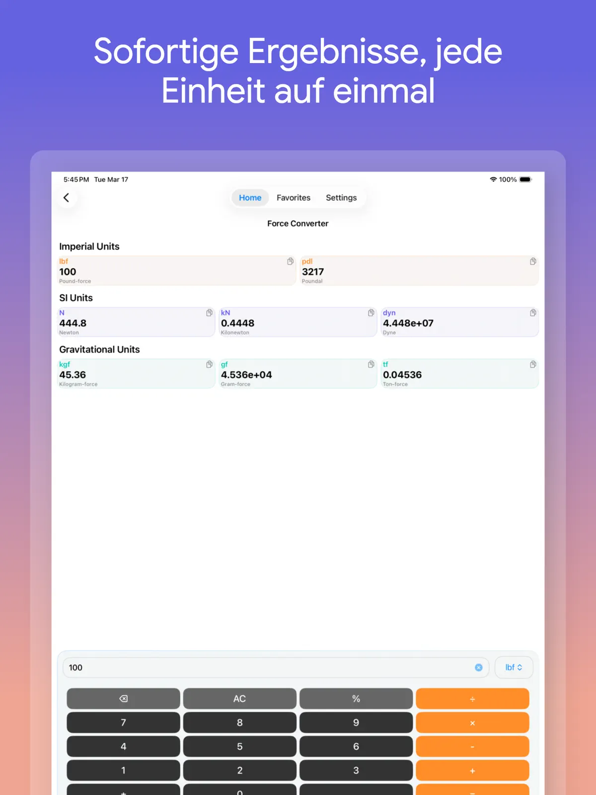 Umrechner & Währungsumrechner+ iPad screenshot 1