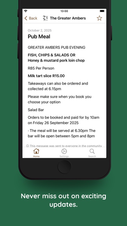 The Greater Ambers d6