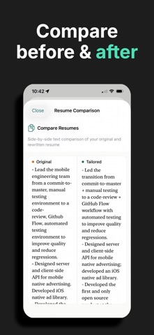 AI Resume Tailor screenshot