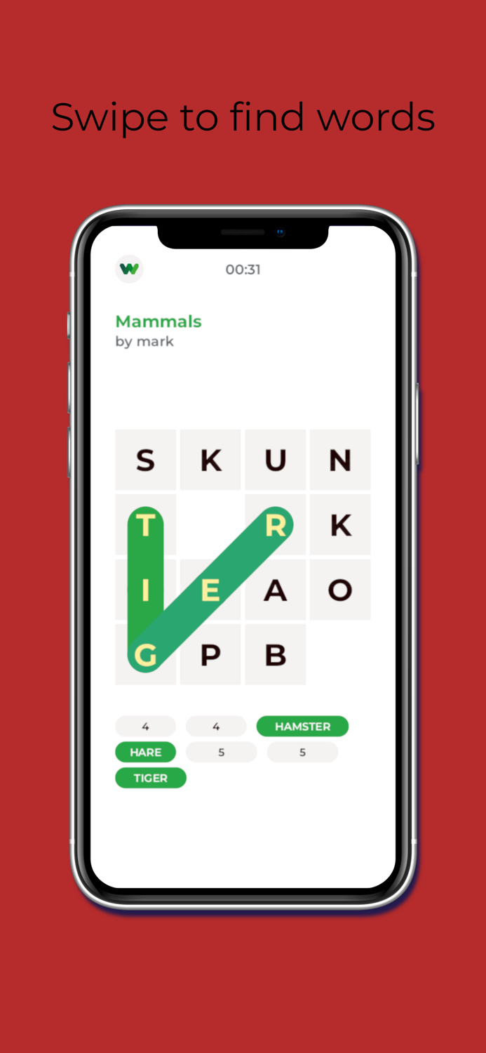 Word Salad a daily puzzle