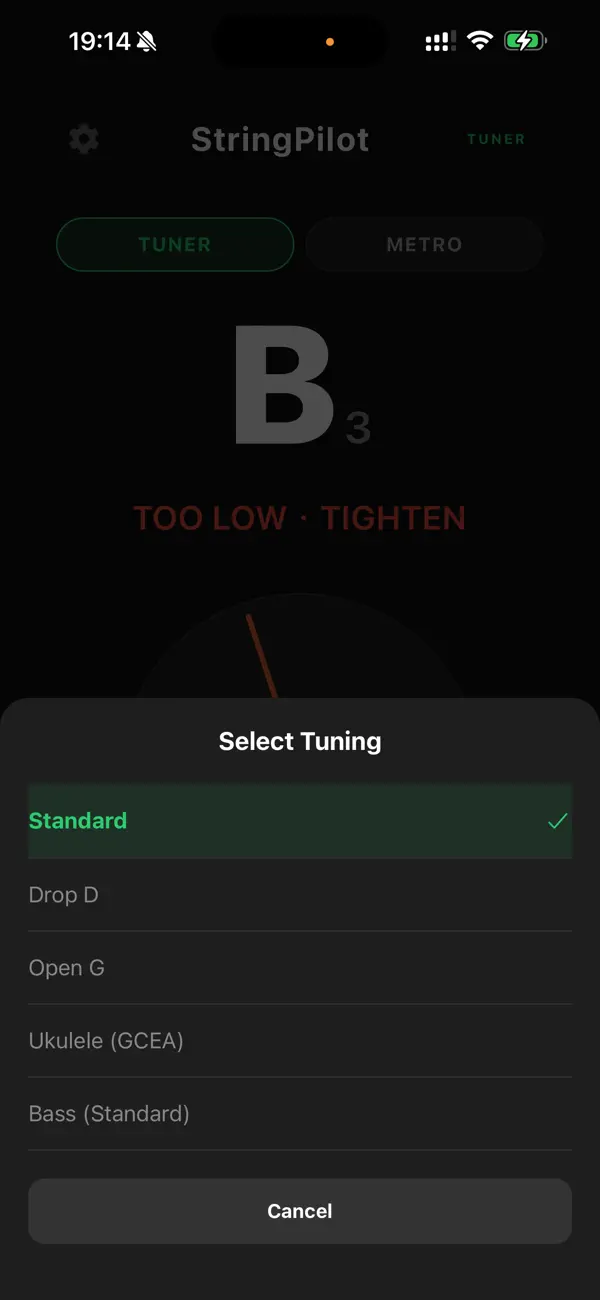 #3. StringPilot (iOS) De: 浩铭 顾