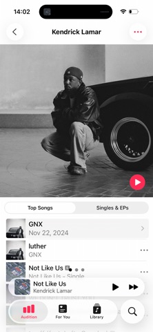Audition Pro - Music Player Screenshot 3 of 6