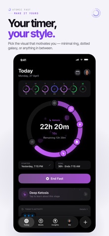 Atomic Fast: Fasting & Diet Screenshot 10 of 10