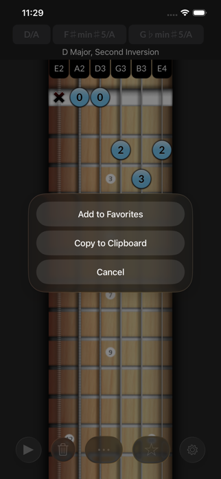 Reverse Chord Finder Pro Screenshot 7 of 10