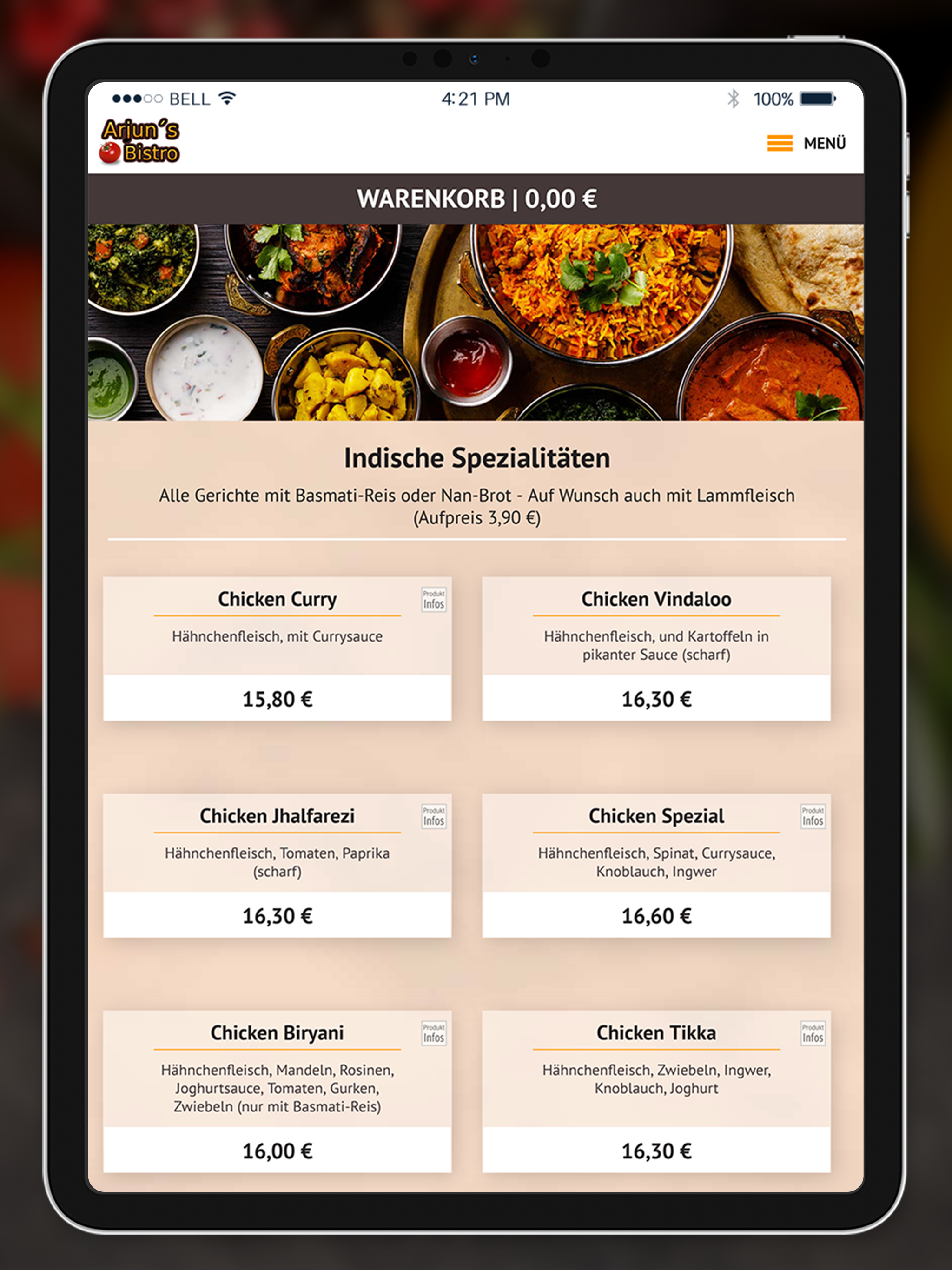 Arjuns Bistro - Dresden screenshot 9