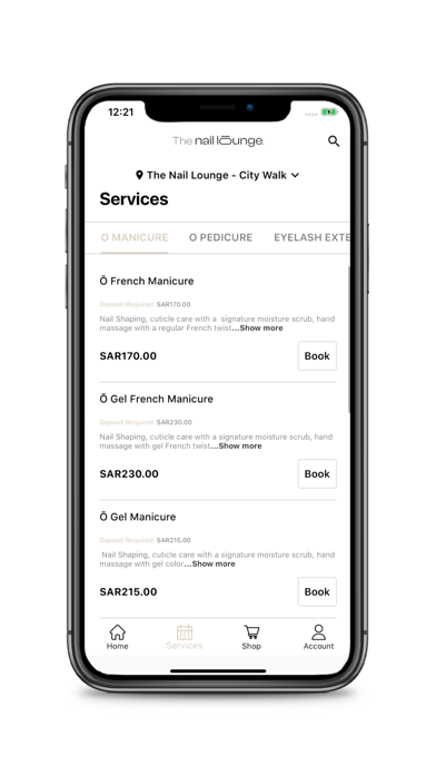 The Nail Lounge SA Screenshot