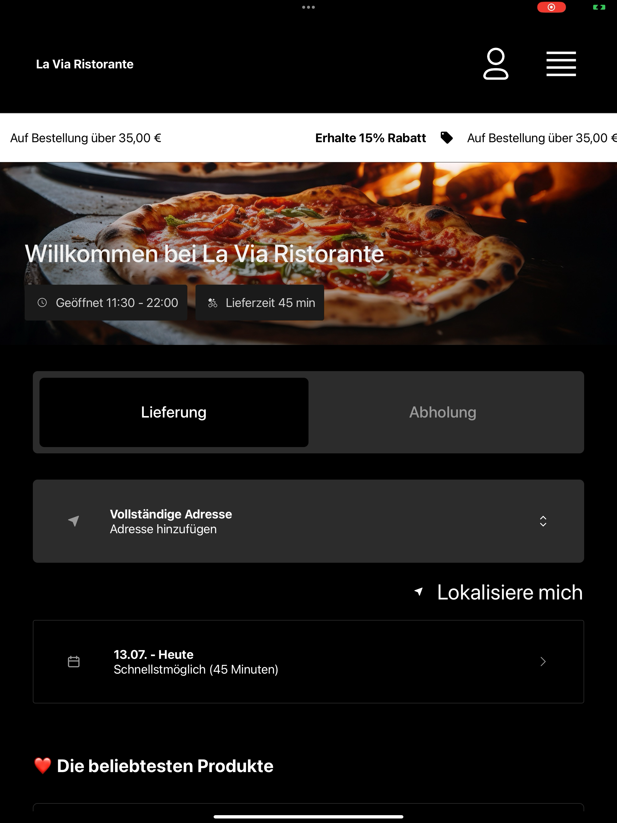 La Via Ristorante screenshot 9