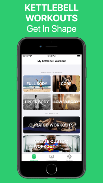 My Kettlebell Workout Screenshot
