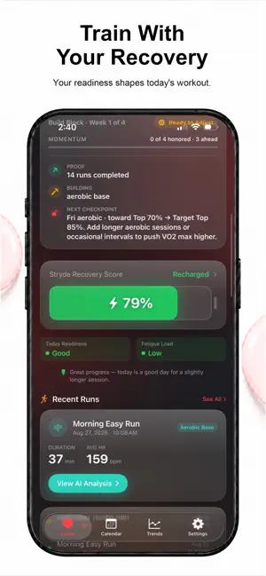 Stryde: Running Coach screenshot 3