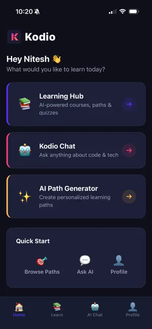 Kodio screenshot 2